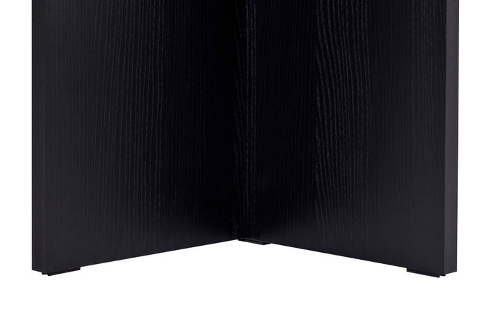 Nordure Mesa de Comedor Linza Madera Negra